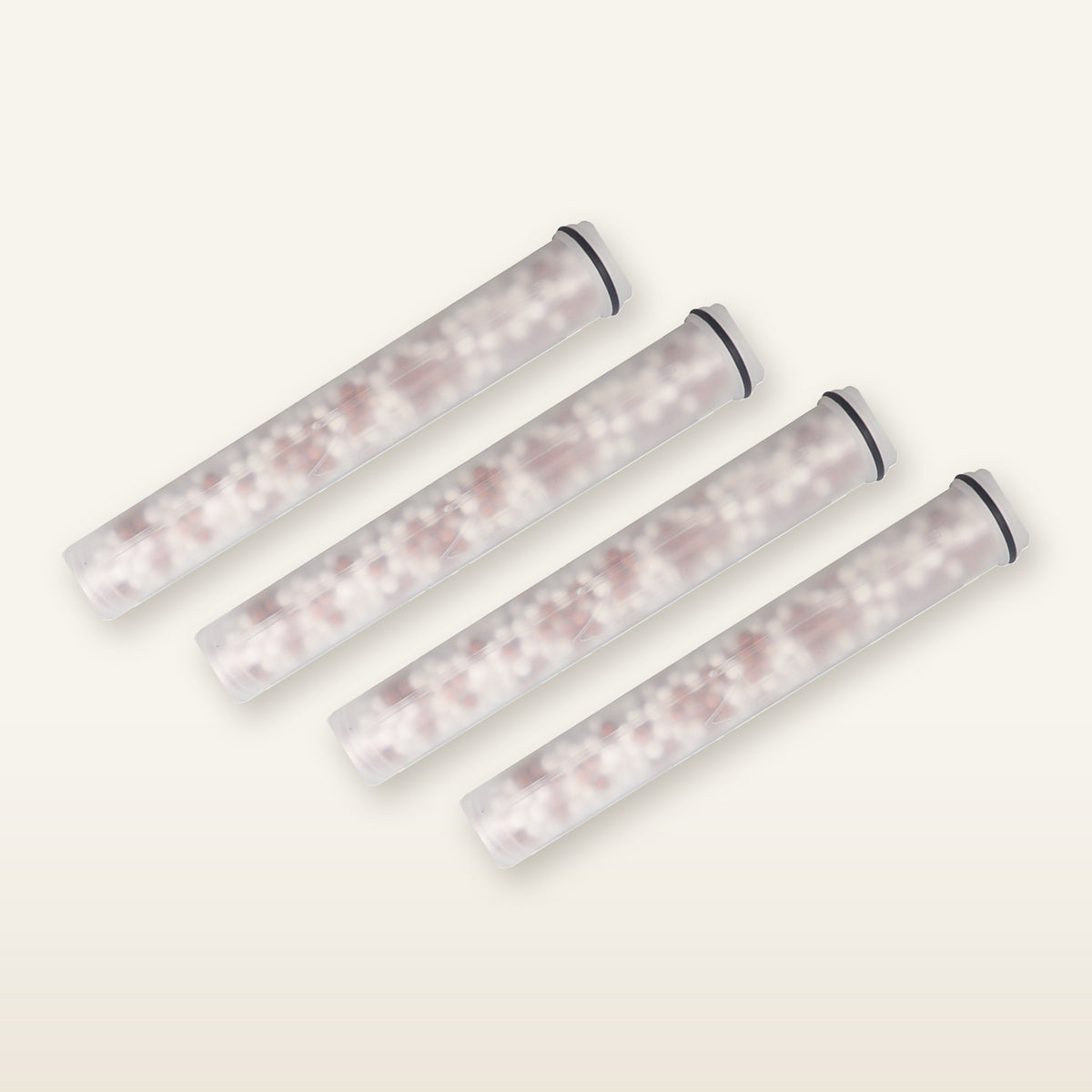 Four Driftrain replacement cartridges, close-up