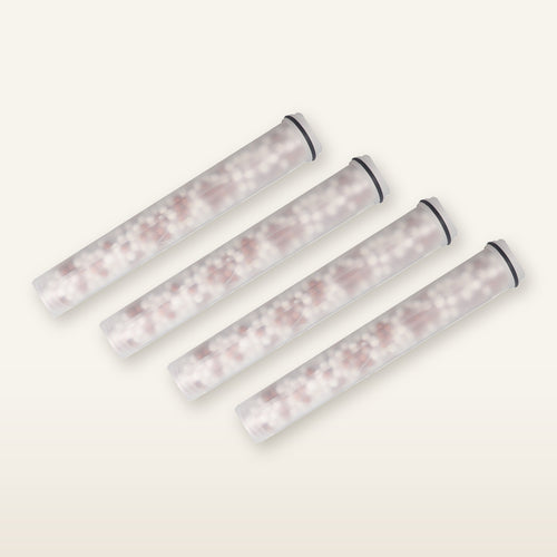 Four Driftrain replacement cartridges, close-up